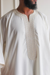 Premium Striped Moroccan Thobe