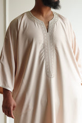 Premium Moroccan Thobe Gandoura - Noor Collection