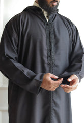 Premium Linen Hooded Djellaba